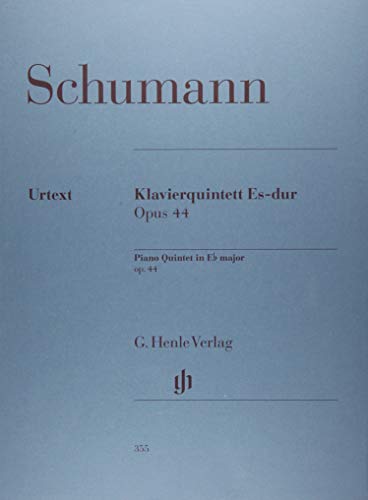 Klavierquintett Es-dur op. 44: Instrumentation: Piano Quintets (G. Henle Urtext-Ausgabe) von Henle, G. Verlag