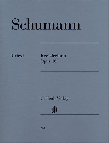 Kreisleriana op. 16. Klavier 2 ms: revidierte Ausgabe. Klavier zu zwei Händen (G. Henle Urtext-Ausgabe) von Henle, G. Verlag
