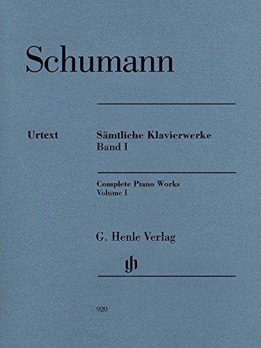 Sämtliche Klavierwerke Band I: Besetzung: Klavier zu zwei Händen (G. Henle Urtext-Ausgabe)