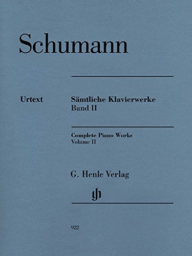 Sämtliche Klavierwerke Band II: Besetzung: Klavier zu zwei Händen (G. Henle Urtext-Ausgabe) von G. Henle Verlag
