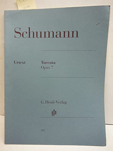 Toccata C-dur op. 7: Besetzung: Klavier zu zwei Händen (G. Henle Urtext-Ausgabe)