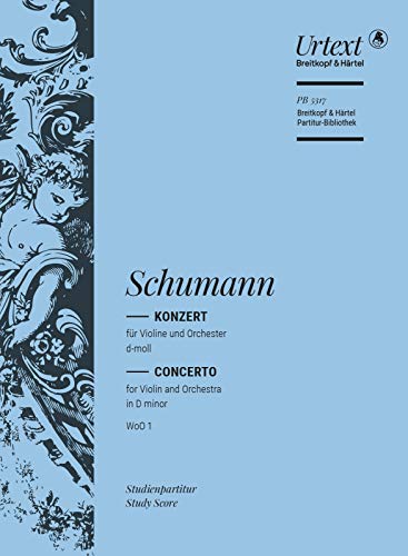 Violinkonzert d-moll WoO 1 - Breitkopf Urtext - Studienpartitur (PB 5317 )