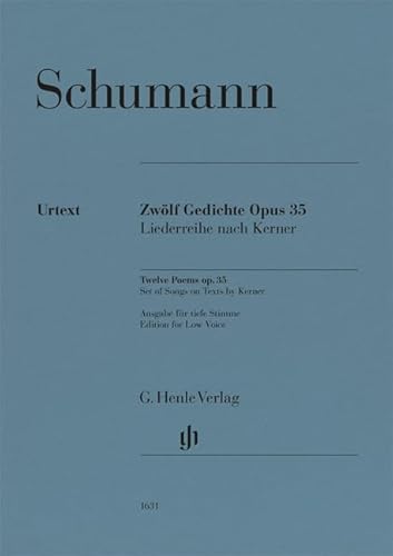 Zwölf Gedichte op. 35, Liederreihe nach Kerner; Tiefe Stimme und Klavier