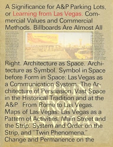 Learning from Las Vegas, facsimile edition (Mit Press)
