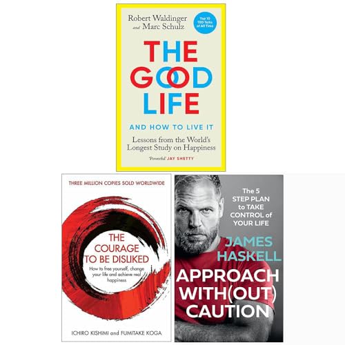 The Good Life [Gebundene Ausgabe], The Courage To Be Disliked, Meltdown 3 Books Collection Set
