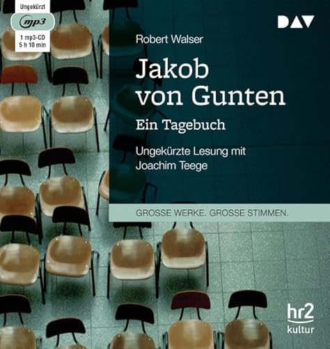 Jakob von Gunten. Ein Tagebuch: Ungekürzte Lesung (1 mp3-CD) von Der Audio Verlag, Dav