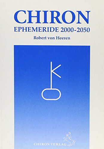 Chiron Ephemeride 2000-2050: Angaben in Tagespositionen
