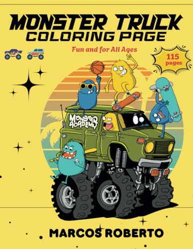 Monster Trucks Coloring page - Fun and for All Ages Monster Trucks Coloring page - Fun and for All Ages von Independently published