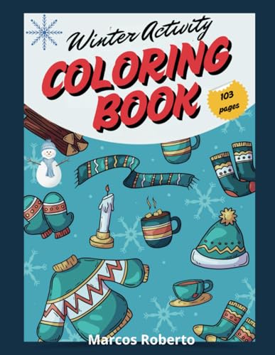 Winter Activity & Coloring Book Winter Activity & Coloring Book von Independently published