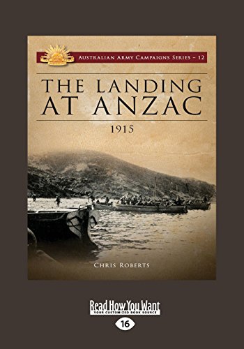 The Landing at ANZAC: 1915 von ReadHowYouWant