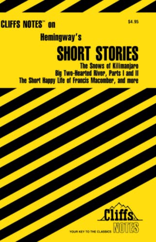 CliffsNotes on Hemingway's Short Stories (CliffsNotes on Literature) von Houghton Mifflin