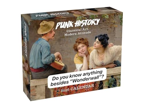 Punk History 2026 Day-to-Day Calendar: Classical Art, Modern Attitude von Andrews McMeel Publishing
