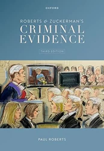Criminal Evidence von Oxford University Press