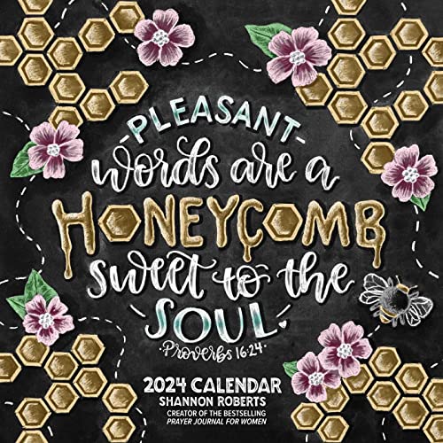 Shannon Roberts' Chalk Art Scripture 2024 Wall Calendar