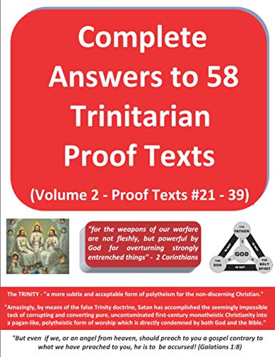 Complete Answers To 58 Trinitarian Proof Texts (Volume 2)
