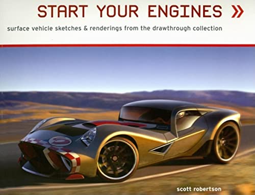 Start Your Engines: Surface Vehicle Sketches & Renderings from the Drawthrough Collection