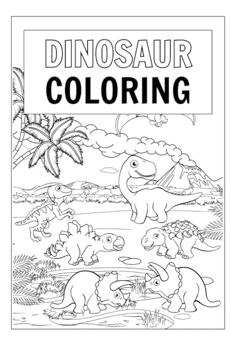 Dino Pun Colouring Book von Independently published