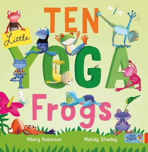 Ten Little Yoga Frogs von New Frontier Publishing