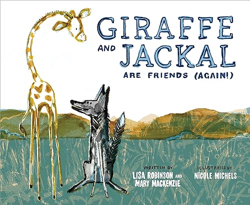 Giraffe and Jackal Are Friends Again!