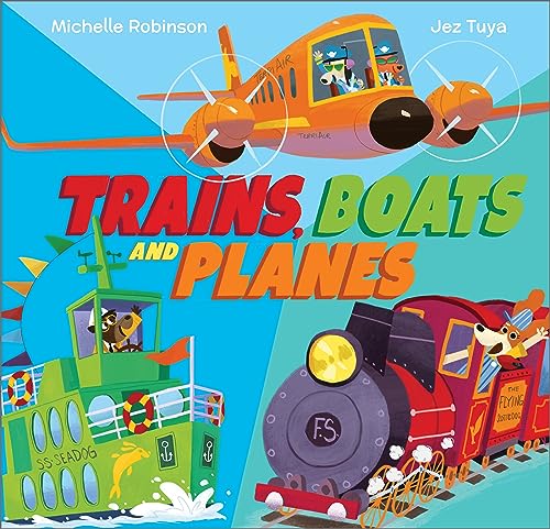 Trains, Boats and Planes (Busy Vehicles!) von Andersen Press Ltd