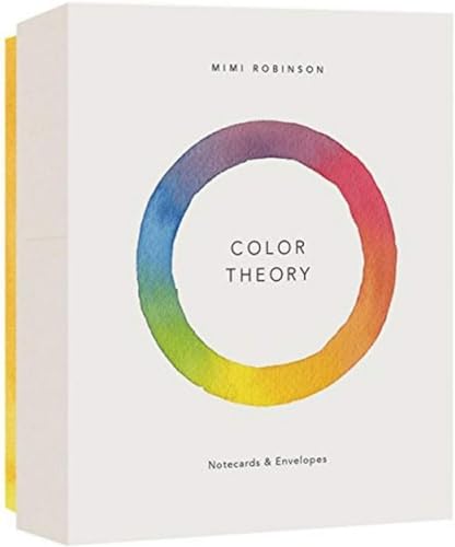 Color Theory Notecards: 12 Notecards & Envelopes: 12 Notecards (6 Designs, 2 of Each) & 12 Envelopes (4 Designs, 3 of Each): 20 Notecards & Envelopes