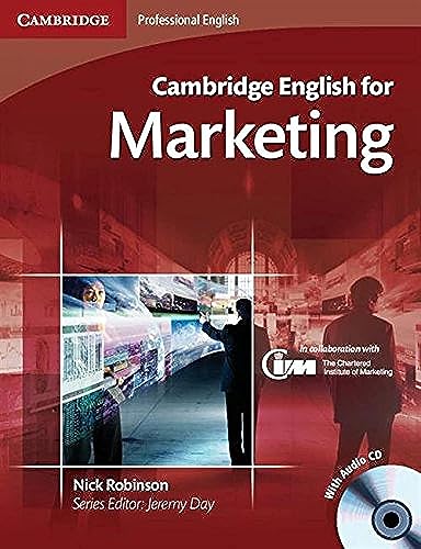 Cambridge English for Marketing Student's Book with Audio CD