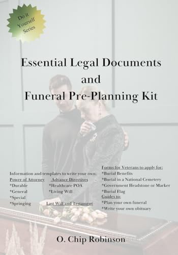 Essential Legal Documents and Funeral Pre-Planning Kit von Wanderin Nomad Press