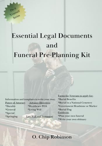 Essential Legal Documents and Funeral Pre-Planning Kit (Do it Yourself Series) von Independently published