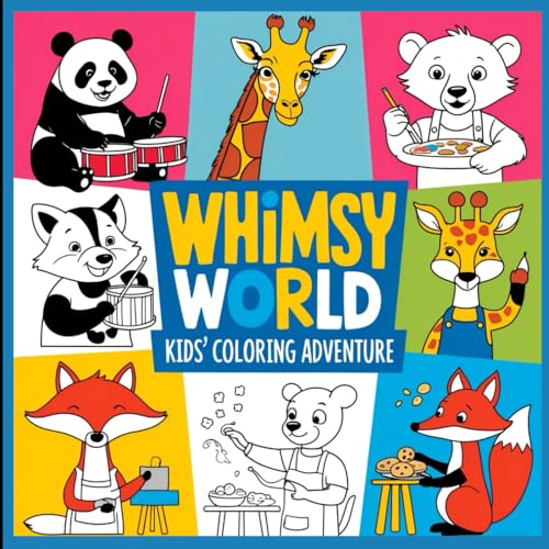 Whimsy World: Kids' Coloring Adventure von Independently published