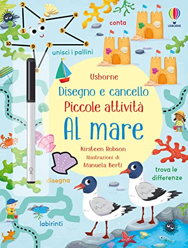 Al mare. Ediz. illustrata (Disegno e cancello. Piccole attività)