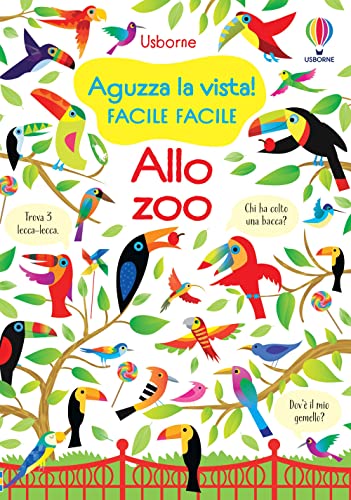 Allo zoo. Ediz. a colori (Aguzza la vista! Facile facile) von Usborne