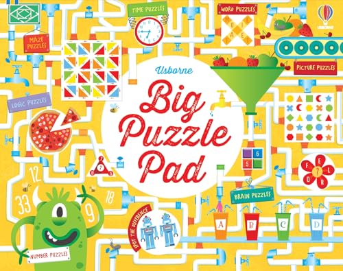 BIG PUZZLES PAD (Pads) von Usborne Publishing