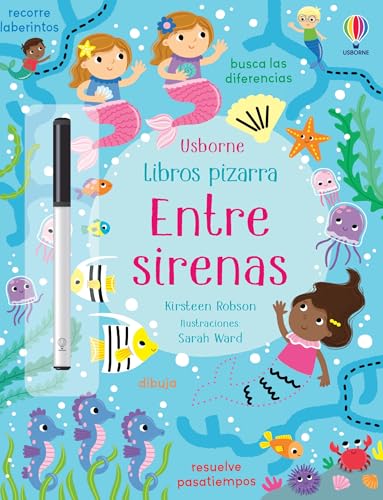 Entre sirenas (Libros pizarra con actividades) von Ediciones Usborne