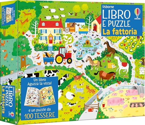 La fattoria. Ediz. a colori. Con puzzle (Libro e puzzle) von Usborne