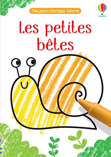 Les petites bêtes - Mes petits coloriages Usborne Les petites bêtes - Mes petits coloriages Usborne