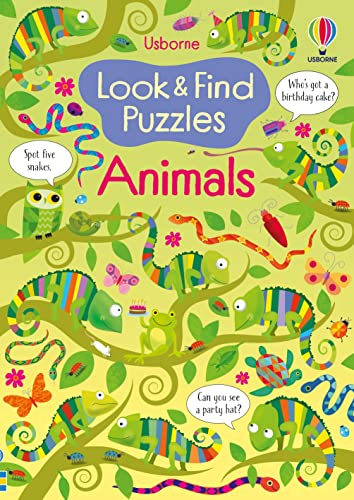 Look and Find Puzzles Animals