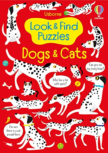 Look and Find Puzzles Dogs and Cats von Usborne