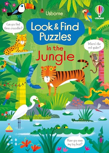 Look and Find Puzzles In the Jungle von Usborne