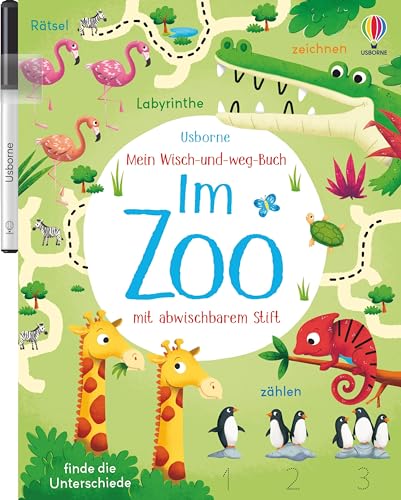 Mein Wisch-und-weg-Buch: Im Zoo: mit abwischbarem Stift (Meine Wisch-und-weg-Bücher) Mein Wisch-und-weg-Buch: Im Zoo: mit abwischbarem Stift (Meine Wisch-und-weg-Bücher)