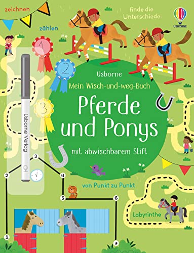 Mein Wisch-und-weg-Buch: Pferde und Ponys: mit abwischbarem Stift (Meine Wisch-und-weg-Bücher) Mein Wisch-und-weg-Buch: Pferde und Ponys: mit abwischbarem Stift (Meine Wisch-und-weg-Bücher)