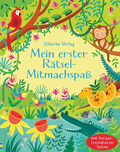 Mein erster Rätsel-Mitmachspaß (Usborne erste Mitmach-Blöcke) von Usborne