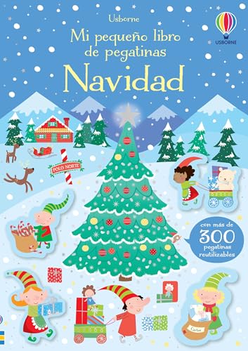 Navidad (Mi pequeño libro de pegatinas) von Usborne