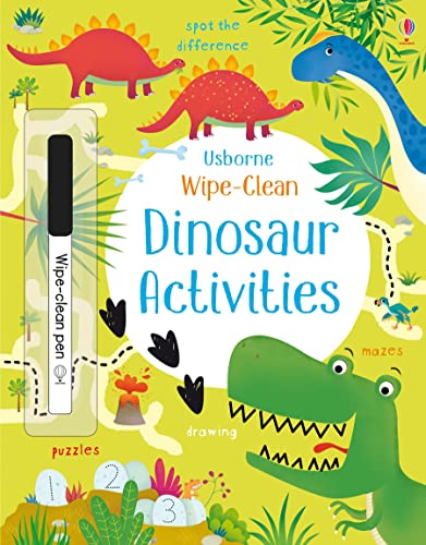Wipe-Clean Dinosaur Activities: 1 (Wipe-clean Activities)