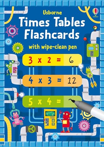 Times Tables Flash Cards: 1