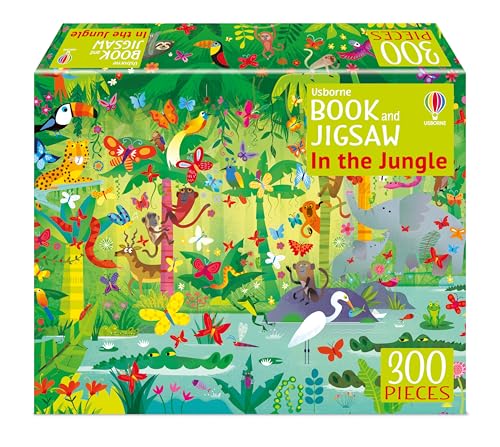 Usborne Book and Jigsaw In the Jungle Usborne Book and Jigsaw In the Jungle von Usborne Publishing Ltd