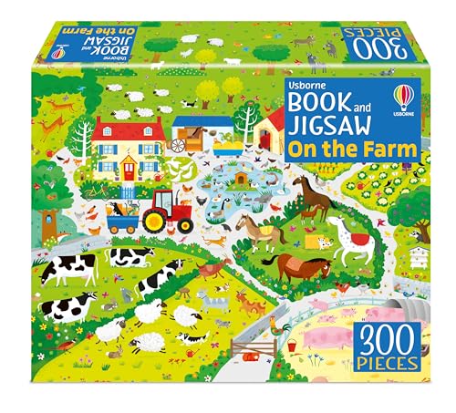 Usborne Book and Jigsaw On the Farm von Usborne Publishing Ltd