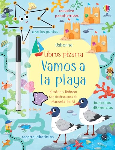 Vamos a la playa (Libros pizarra con actividades)