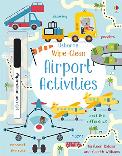 Wipe-Clean Airport Activities: 1 (Wipe-clean Activities)