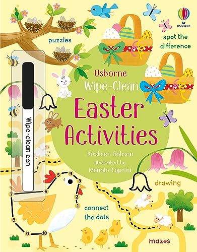 Wipe-Clean Easter Activities (Wipe-clean Activities) von Usborne