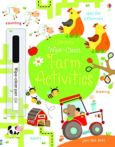 Wipe-Clean Farm Activities: 1 (Wipe-clean Activities)